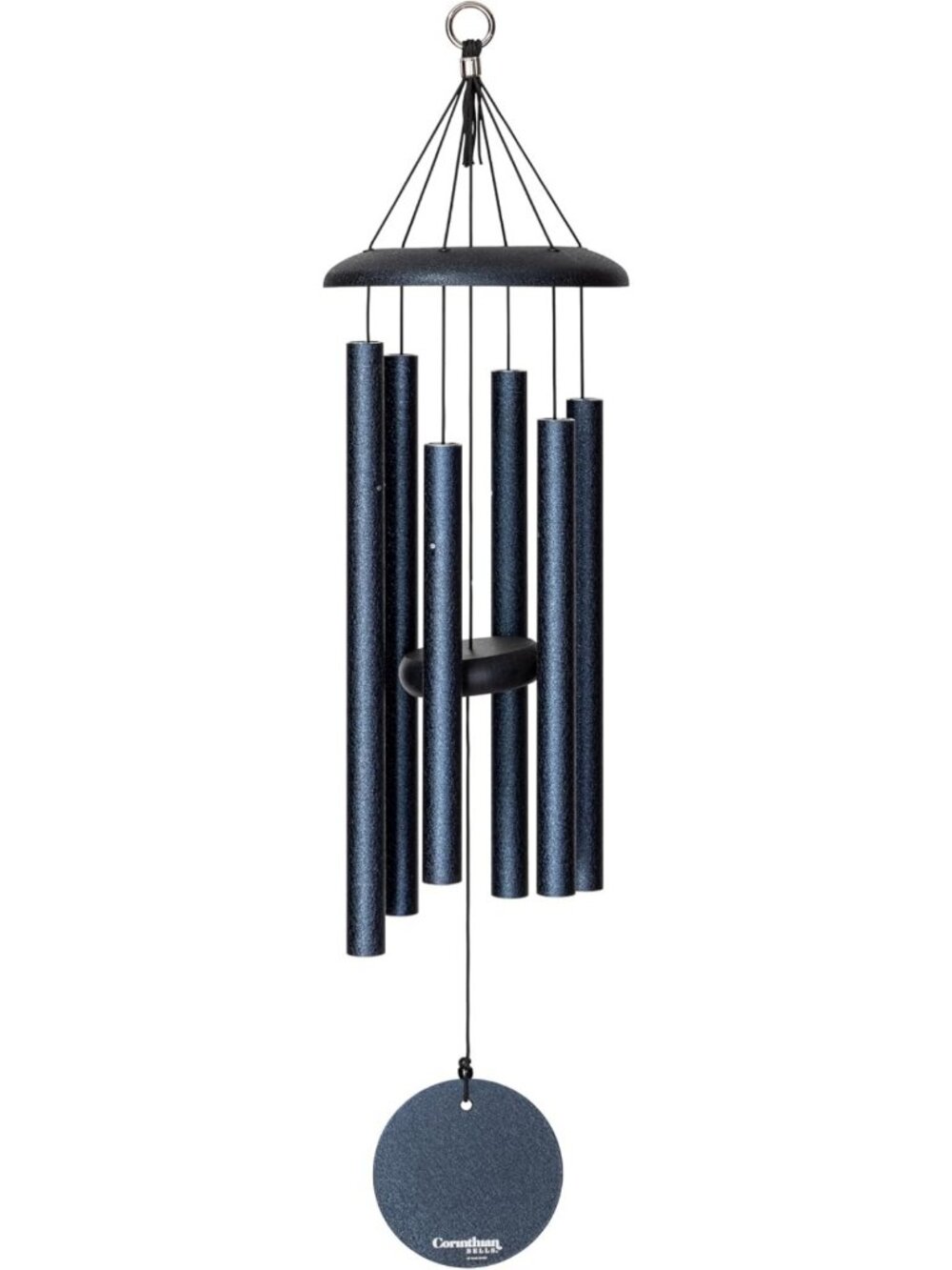 27-Inch Midnight Blue Wind Chime for Patio, Garden & Outdoor Decor - USA Made